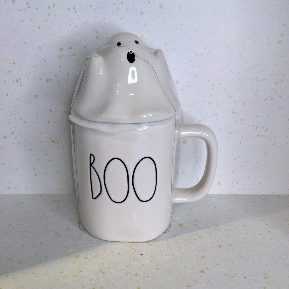 Rae Dunn Boo Mug with Ghost Topper Lid - Picture 4 of 8
